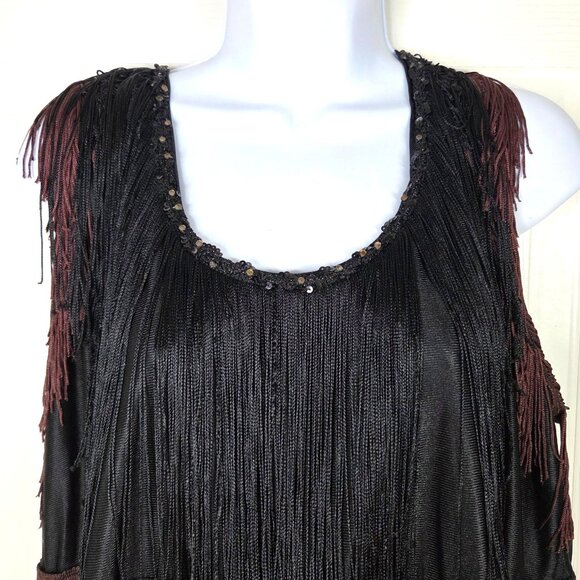 California Costume Roaring 20's Gatsby Art Deco Flapper Party Halloween Costume - Picture 8 of 10